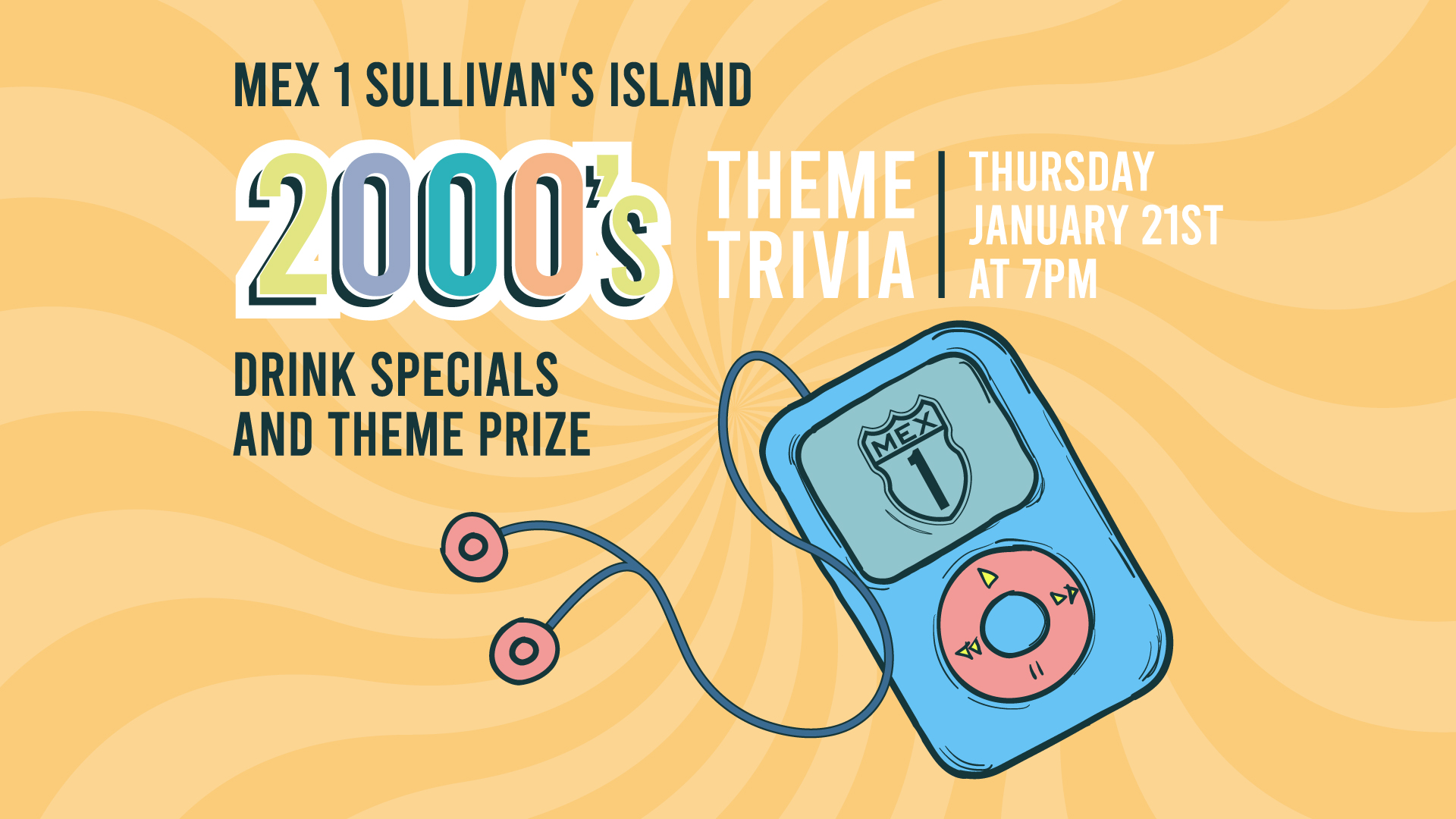 2000s Theme Trivia at Mex 1 Sullivan's Island